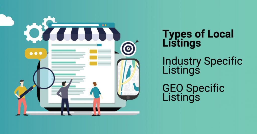 Types of Local Listings Types of Local Listings